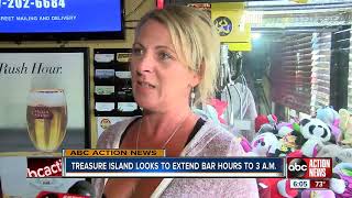 Treasure Island commissioners to vote on extending drinking hours