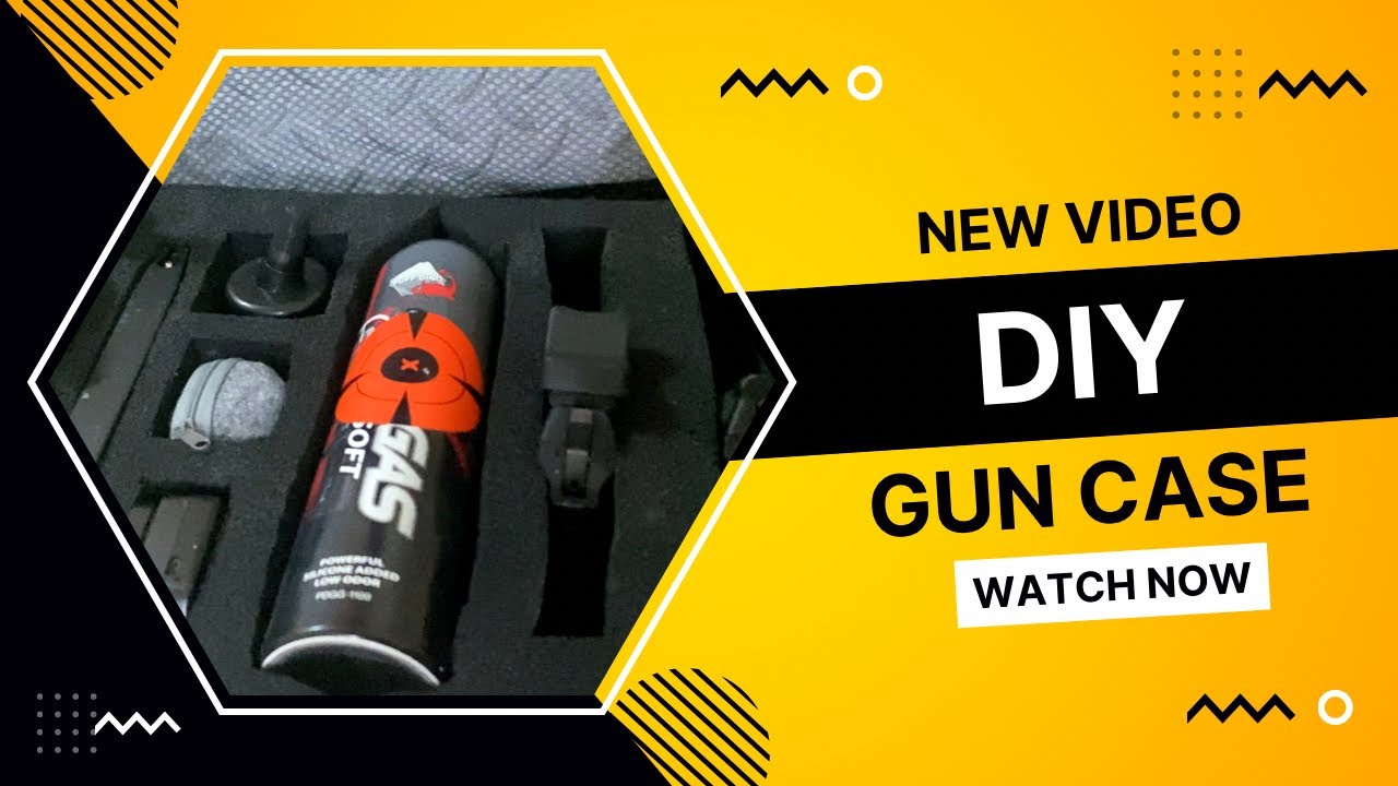 DIY 2 PISTOL GUN CASE YouTube