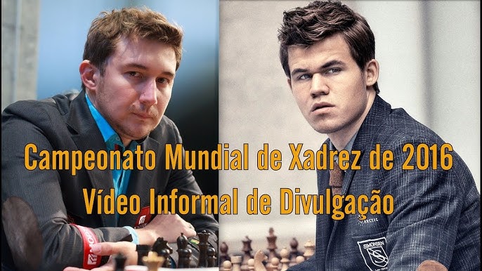 Xadrez Social Clube: Campeonato Mundial de Xadrez de 2016 - Carlsen CAMPEÃO