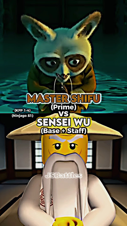 Master Shifu vs Sensei Wu