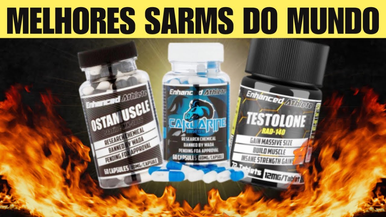 O que é Sarms e as 7 Melhores Marcas do mercado