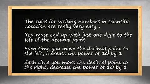 Very large and very small numbers