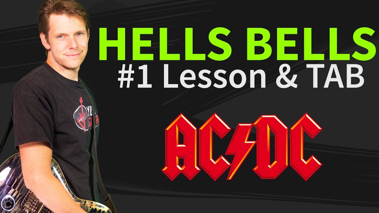 How To Play Hells Bells Guitar Lesson & TAB by ACDC YouTube