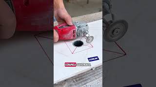 Corta tuberías y rincones cerrados sin problema. #cutting#diamond#blade#tile#pipe