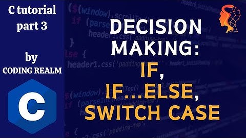DECISION MAKING _ if, if-else, switch STATEMENTS _ LECTURE #3  #viralvideo #coding #decisionmaking