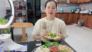 Video 09: MUKBANG BÚN CÁ NGỪ ĐẠI DƯƠNG ĐẶC SẢN BÌNH ĐỊNH monngongiadinh buncangu binhdinh