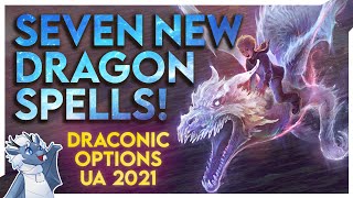 The History Behind the Seven New Draconic Spells! | Draconic Options UA | D&D 5e