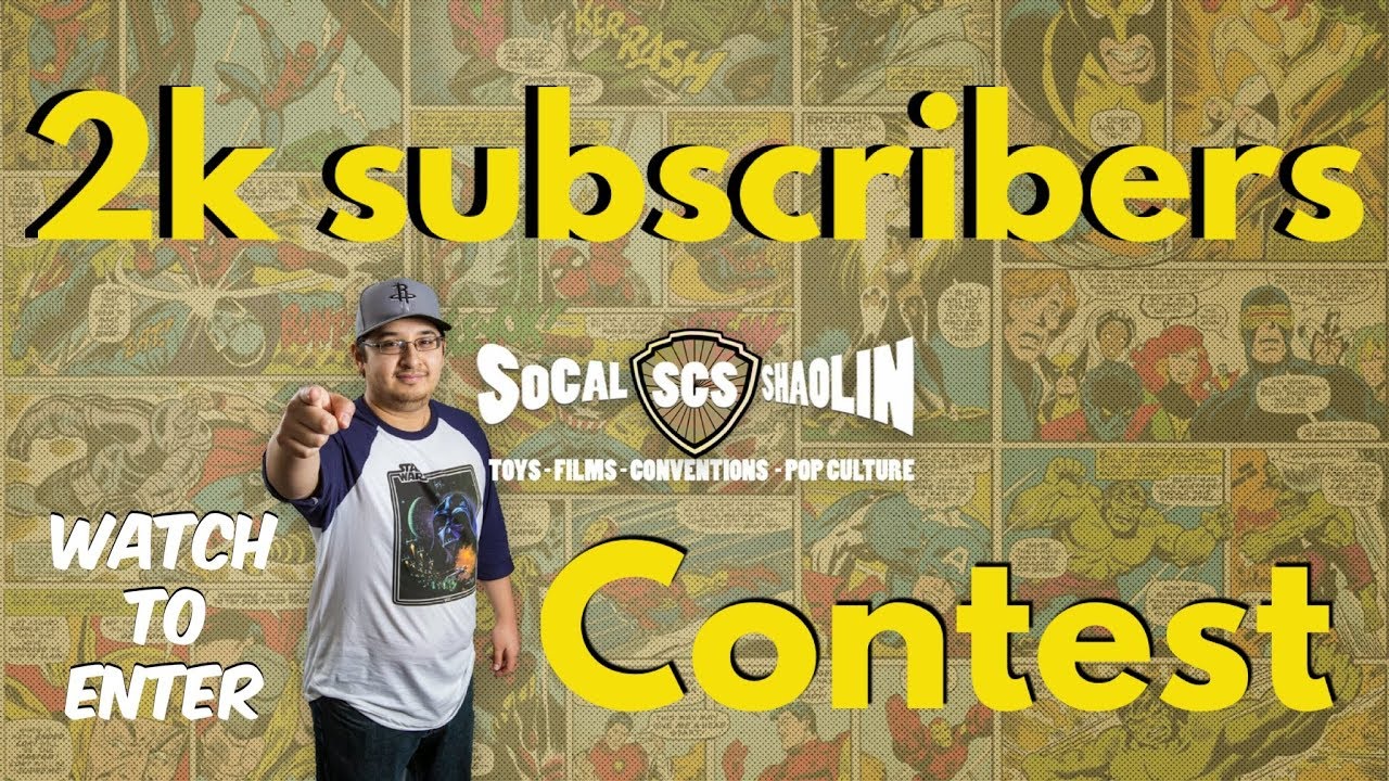 2k SUBS Contest Giveaway 2018 November subscriber contest