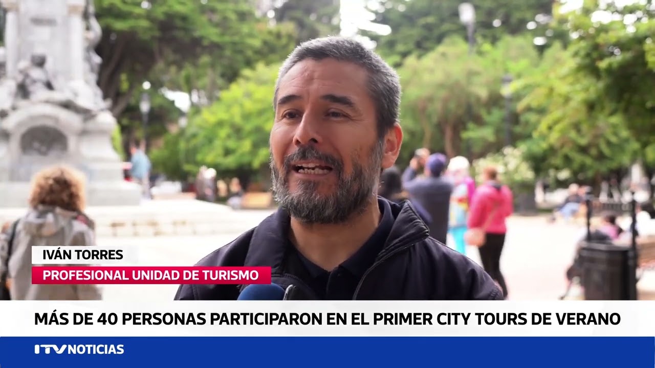 Más de 40 personas participaron en el primer City Tour de Verano Huellas Antárticas en Punta Arenas
