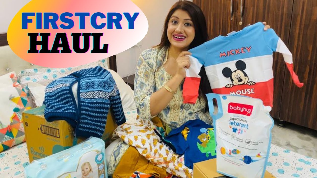 FirstCry Haul 2021 | Winter Wear Collection for Kids | Winter Essentials | Vedika Thapar Gaur