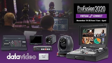 Complete Streaming Solutions from Datavideo (Day 1/2)