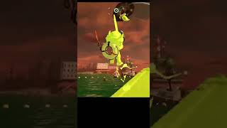 Splatoon 3 Salmon Run taking out the Drizzler shorts