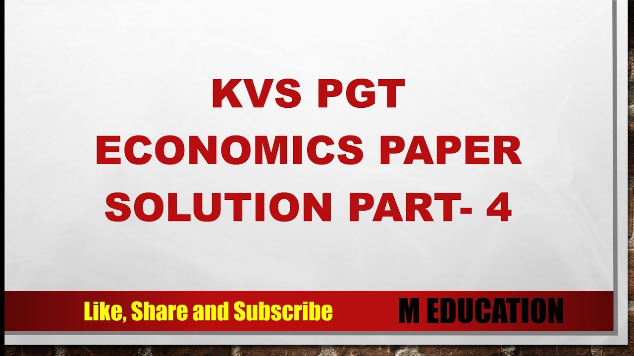 kvs-pgt-economics-paper-solution-part-4-youtube