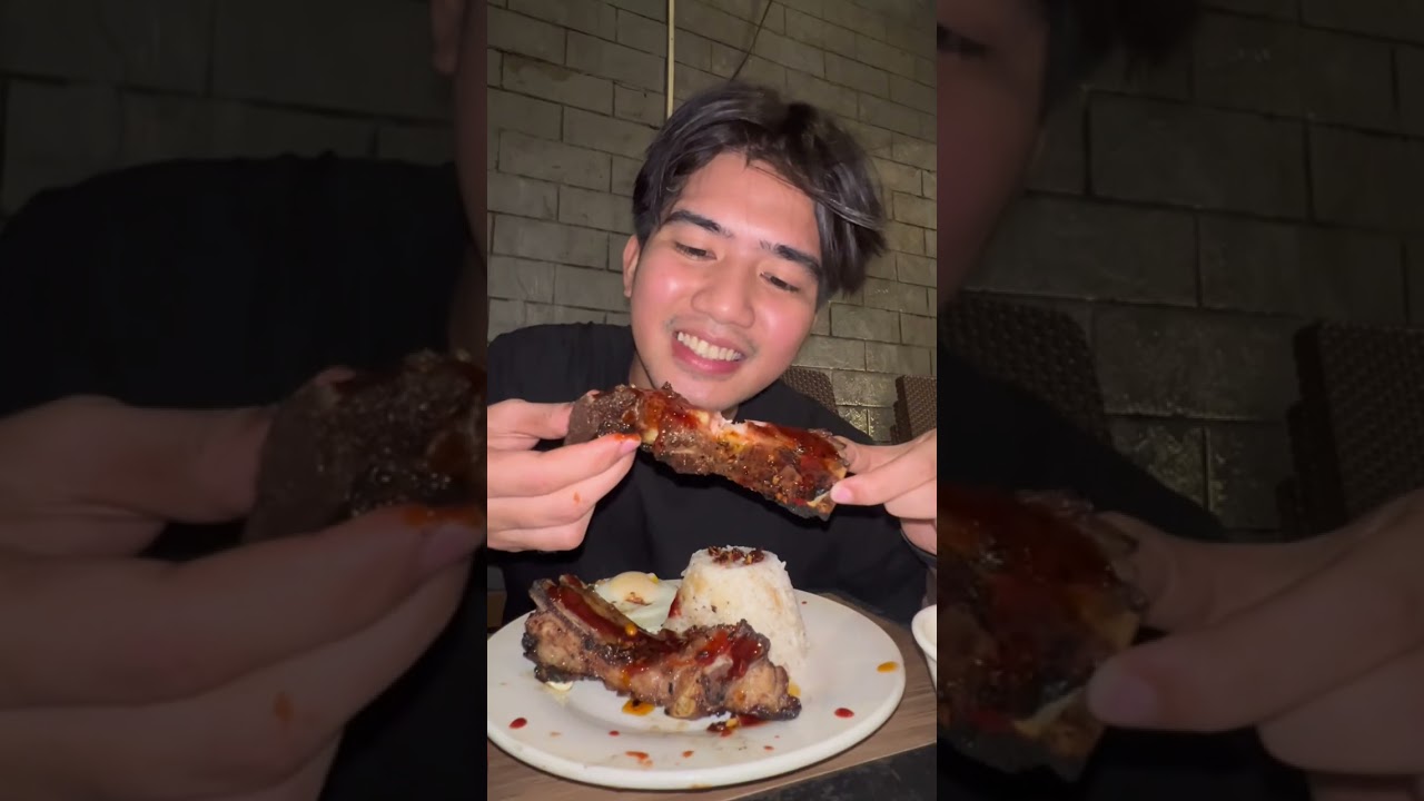 Ribs silog na sobrang sarap?