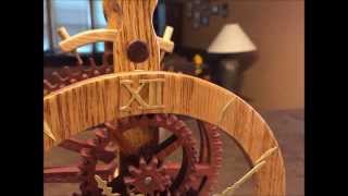 Brian Law's Wooden Clock #12