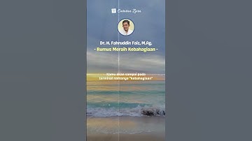 Jangan Dengerin Ini ! Nanti Kamu Bahagia | Dr. Fahruddin Faiz, M.Ag. #bahagia #zara #FahruddinFaiz