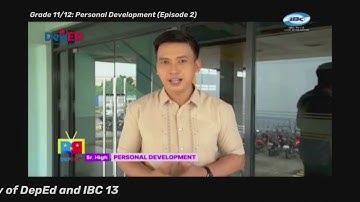 Grade 11/12 Personal Development Ep2: Developing the Whole Person Thoughts Feelings and Behaviors
