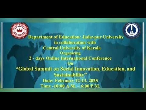 A preview image of the video: Video: Global Summit on Social Innovation, Education, and Sustainability Day-2