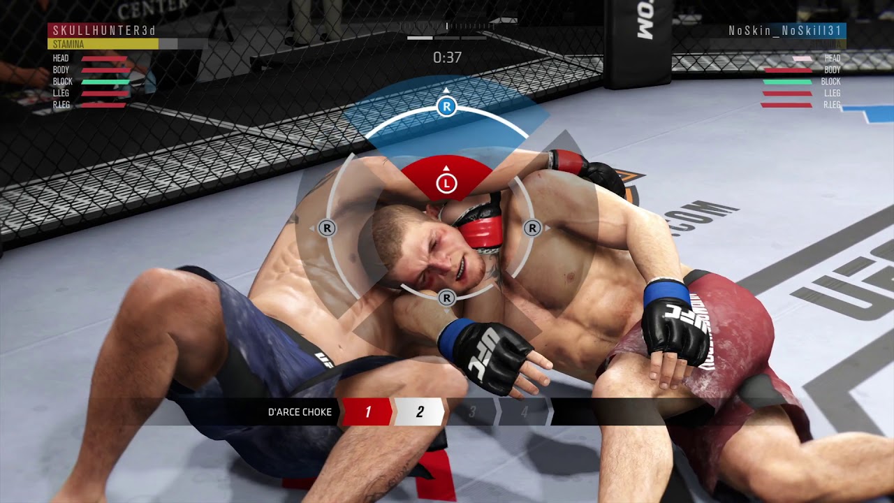 EA SPORTS™ UFC® 3_Darce choke - YouTube