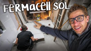 RAGRÉAGE ET PLAQUES DE SOL - Passion Rénovation Ep61 - construction maison travaux DIY