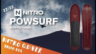 スノーボード Nitro Quiver x Konvoi Surfer POWSURF NITRO X KONVOI SURFER | 5-0 Boardshop