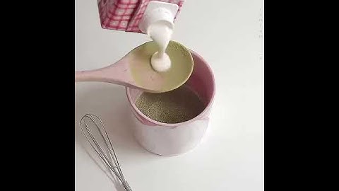 How to make Dalgona Matcha
