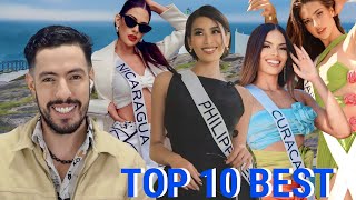 Miss universe 2023 TOP 10 BEST IN DAY 10