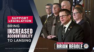 Rep. Brian BeGole: Bringing Accountability and Reform to Lansing
