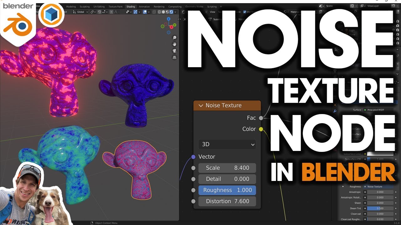 der ovre apotek uld How to Use the NOISE TEXTURE NODE in Blender! (Beginner Tutorial) - YouTube