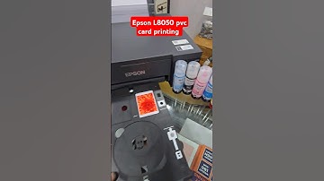 Epson L8050 pvc card printing Best quality Photo print #pvccardprinter