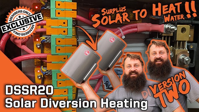 Solar Powered RV Water Heater Conversion - 12 Volt Dump Load - Everlanders  see the World! 