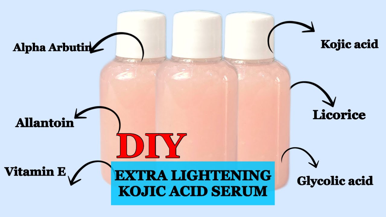 Осветляющая сыворотка с койевой кислотой на водной основе, которая не окисляется