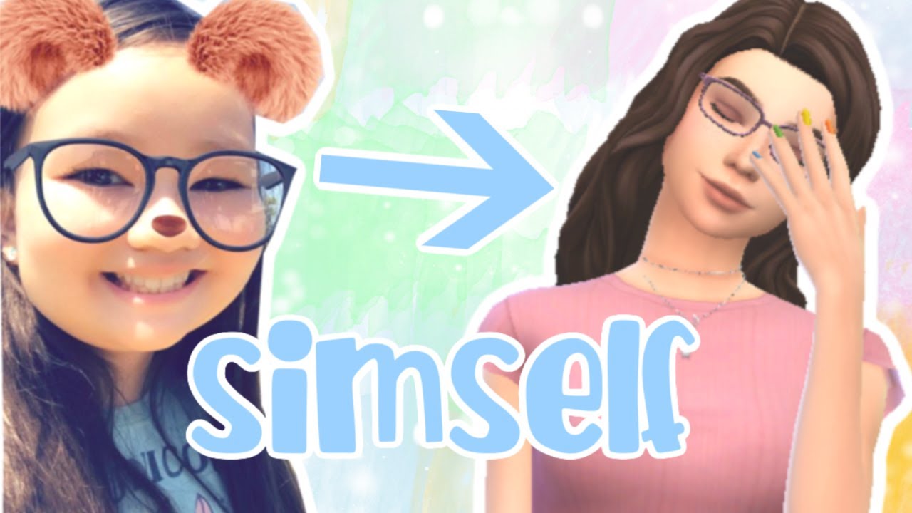 CREATING MYSELF IN THE SIMS! // Sims 4 Create a Sim - YouTube