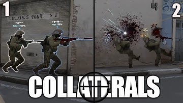 WHEN CS:GO PROS NEED 1 BULLET FOR MULTIKILL! (COLLATERALS)