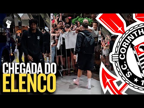 DESEMBARQUE DO CORINTHIANS EM CUIABÁ PARA CONFRONTO DO CAMPEONATO BRASILEIRO