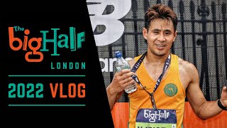 LONDON BIG HALF MARATHON 2022 VLOG