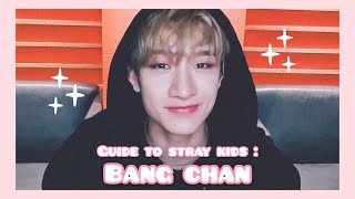 helpful guide to stray kids : Bang Chan