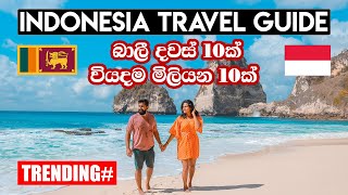 ⁣How to Travel Bali | Indonesia Travel Guide | Sinhala Travel Guide