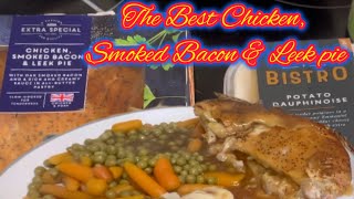 The Best Chicken, Leek and smoked Bacon Pie We’ve Ever Had from a supermarket UK 🍗😍😋