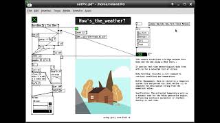 Celebrity Data-Driven Ambient: How Global Weather Shapes My Music (Pure Data) Profile