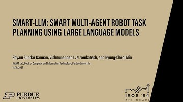 [Presentation] Smart Multi-Agent Robot Task Planning using Large Language Models