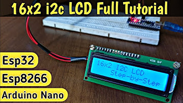 I2C LCD Tutorial for Beginners | Easy Guide