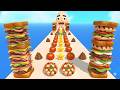Sandwich Runner : Gameplay Walkthrough Part 10 Tutorial NEW Mobile Game | Android,ios