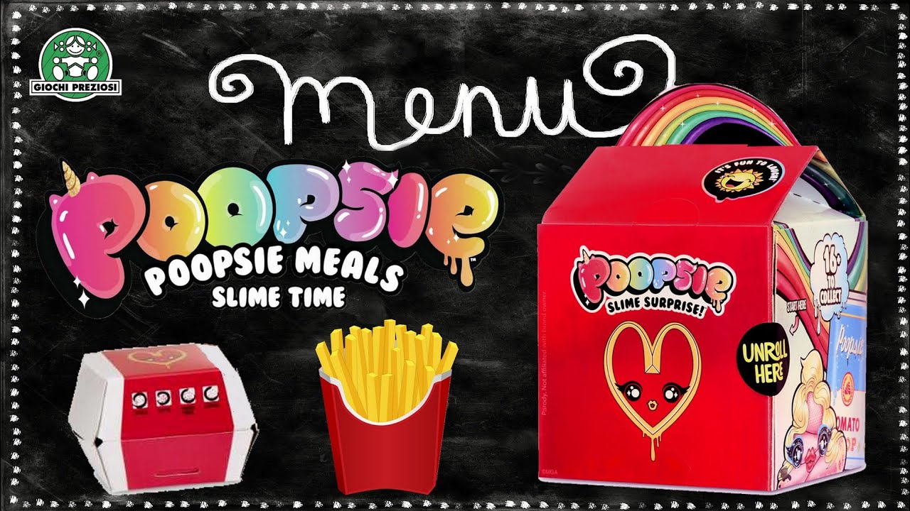 Poopsie Slime Surprise Drop 3 Fast Food with Double the D.I.Y. Slime 