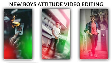 New boy attitude status editing | kinemaster video editing | kinemaster attitude video editing