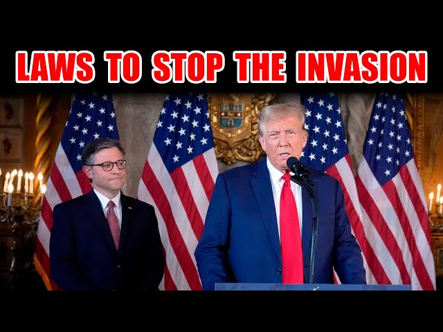 Donald Trump, Mike Johnson: Laws To Stop The Invasion. 2024 Election Integrity & Southern Border