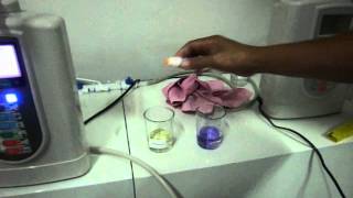 Demo Waterlic Mesin Ionizer  - Testing PH