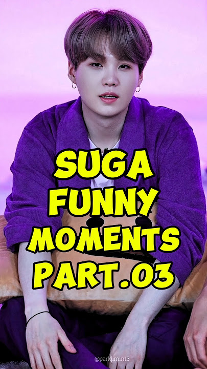 Suga's Most Hilarious Moments: Try Not to Laugh Challenge!