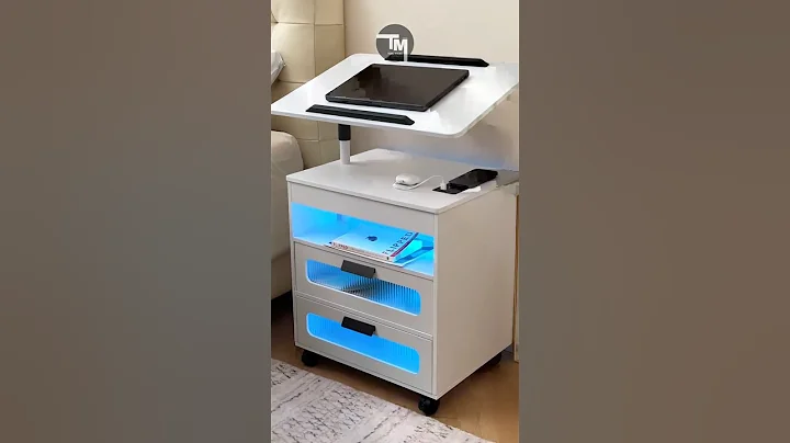 Temu Best Home Products 2024: Nightstand with USB Charging Station & Storage Solutions!