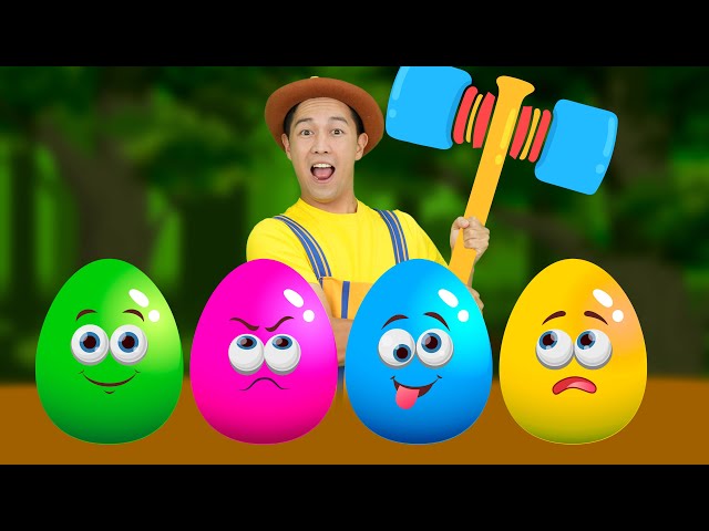 Surprise Eggs Kids Songs | TigiBoo | Nursery Rhymes class=